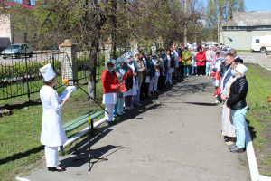 Митинг, посвященный годовщине окончания Великой Отечественной Войны