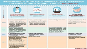 Виды медицинской помощи