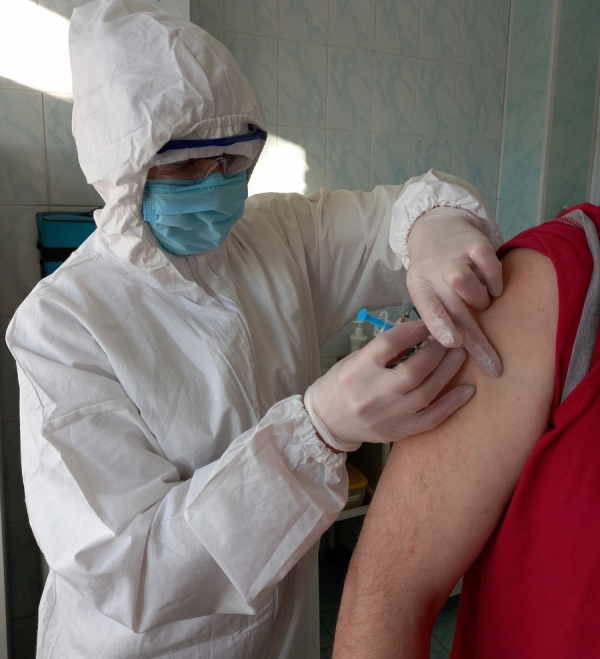 В городе Кузнецке  началась вакцинация от коронавирусной инфекции!