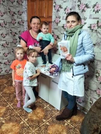 Посещение многодетных семей