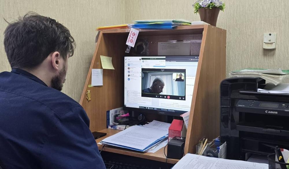 Впервые в неврологическом отделении проведен виртуальный обход пациентов