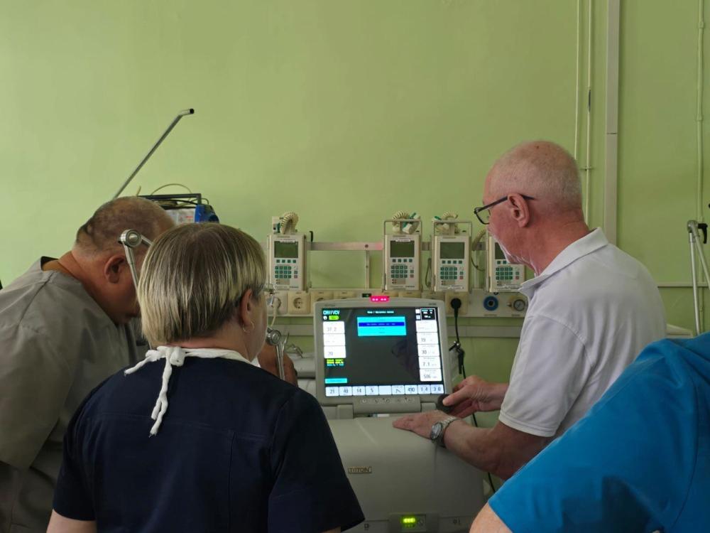 В больнице поступление нового оборудования