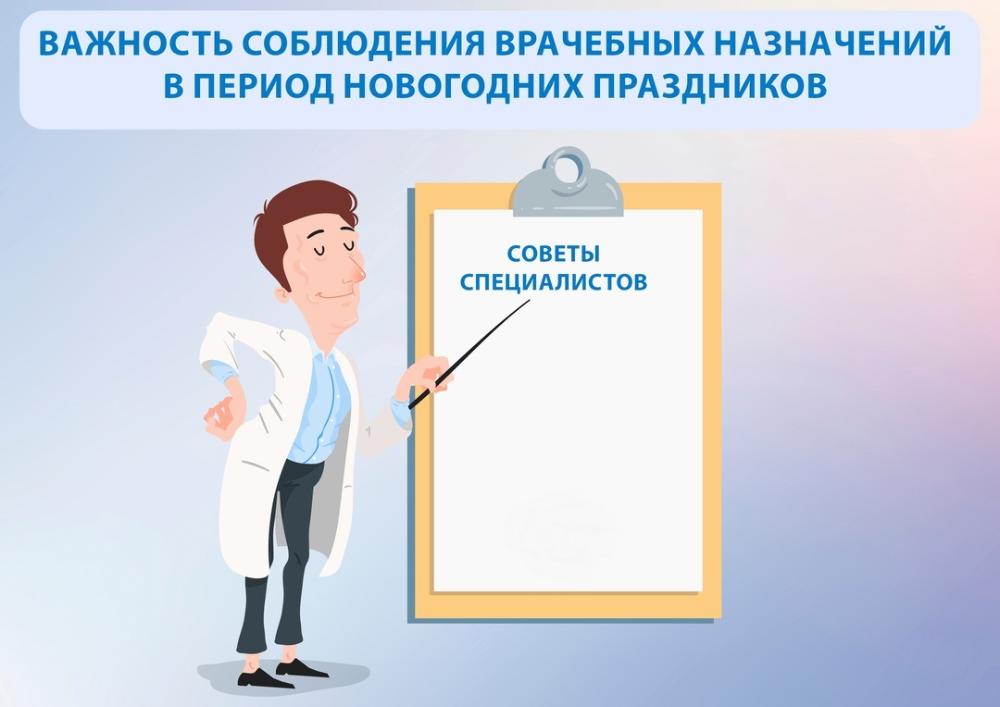 Важность соблюдения врачебных назначений в период новогодних праздников: советы специалистов