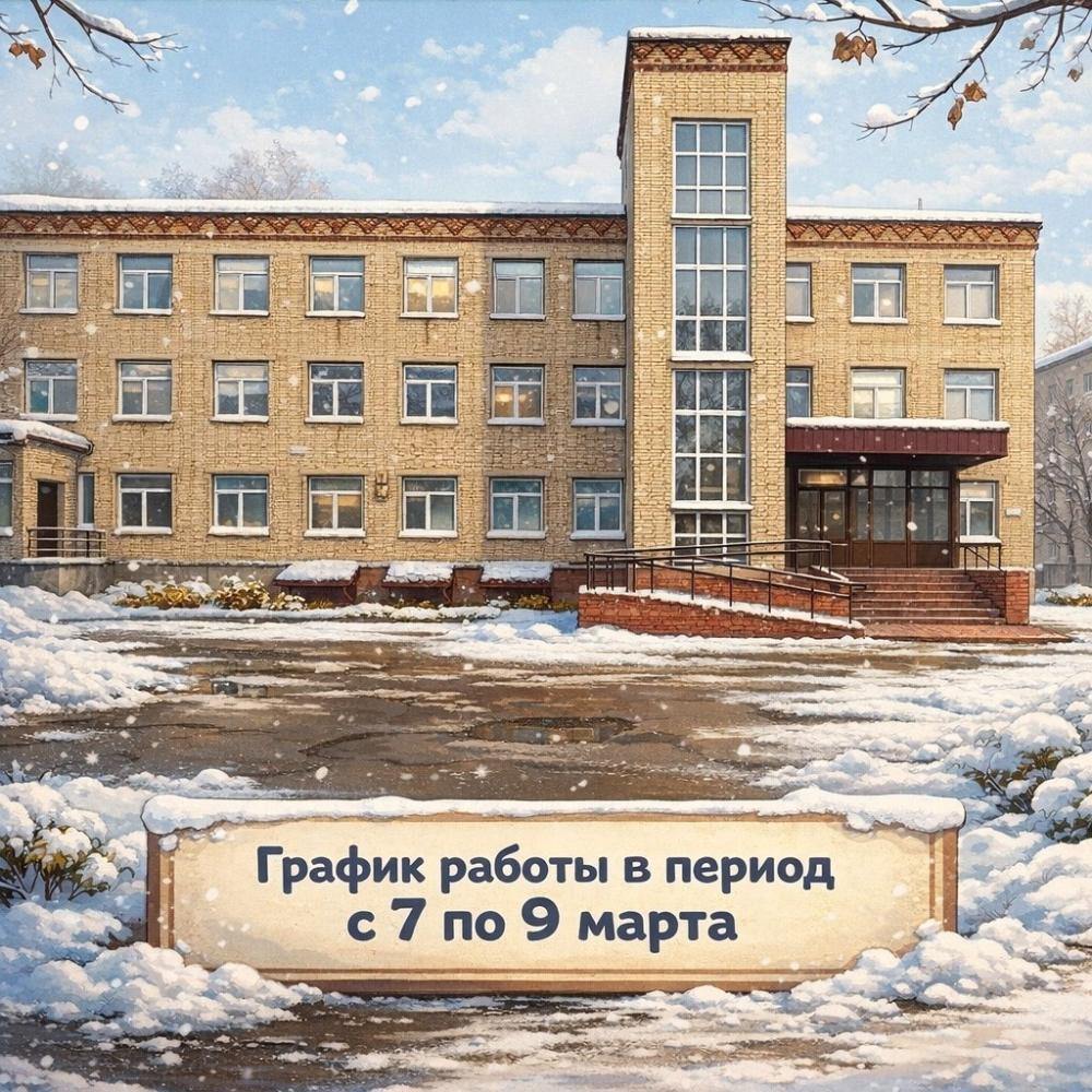 График работы поликлиник в период с 7 по 9 марта 2026 года