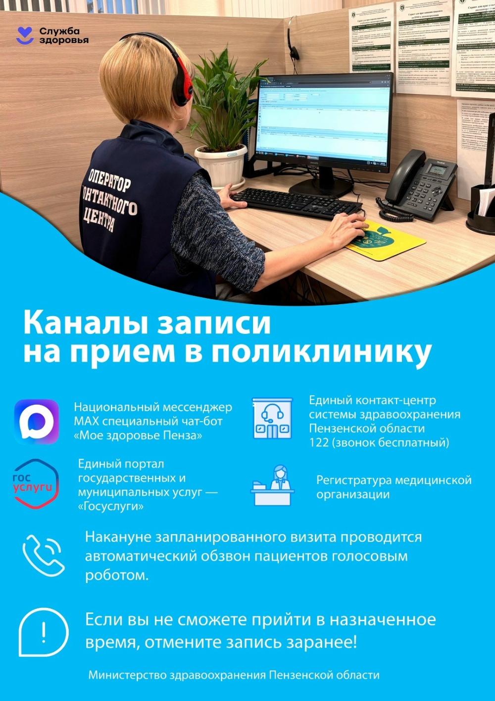 Несколько способов записаться на приём к врачу в поликлинику