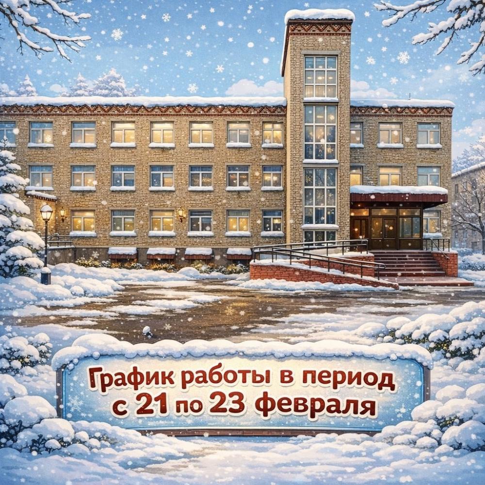 График работы поликлиник в период с 21 по 23 февраля