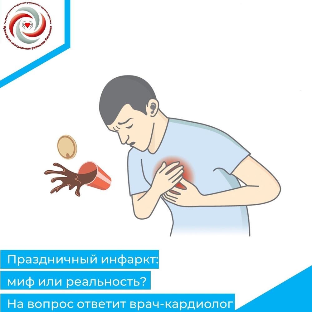 Праздничный инфаркт: миф или реальность?