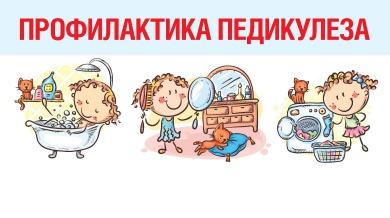 ПРОФИЛАКТИКА ПЕДИКУЛЕЗА У ДЕТЕЙ