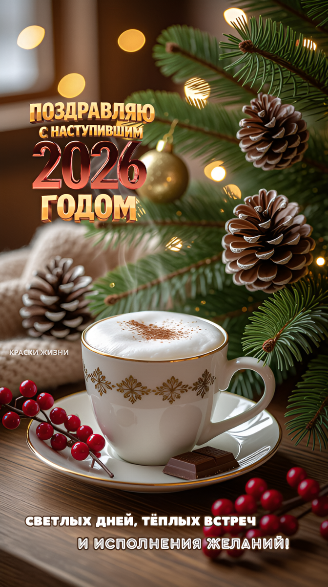 Поздравляем всех с Новым годом!