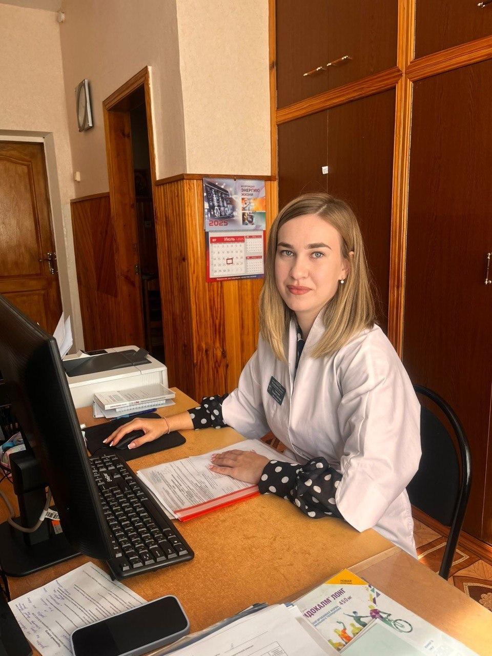 В больнице очередное пополнение среди врачей